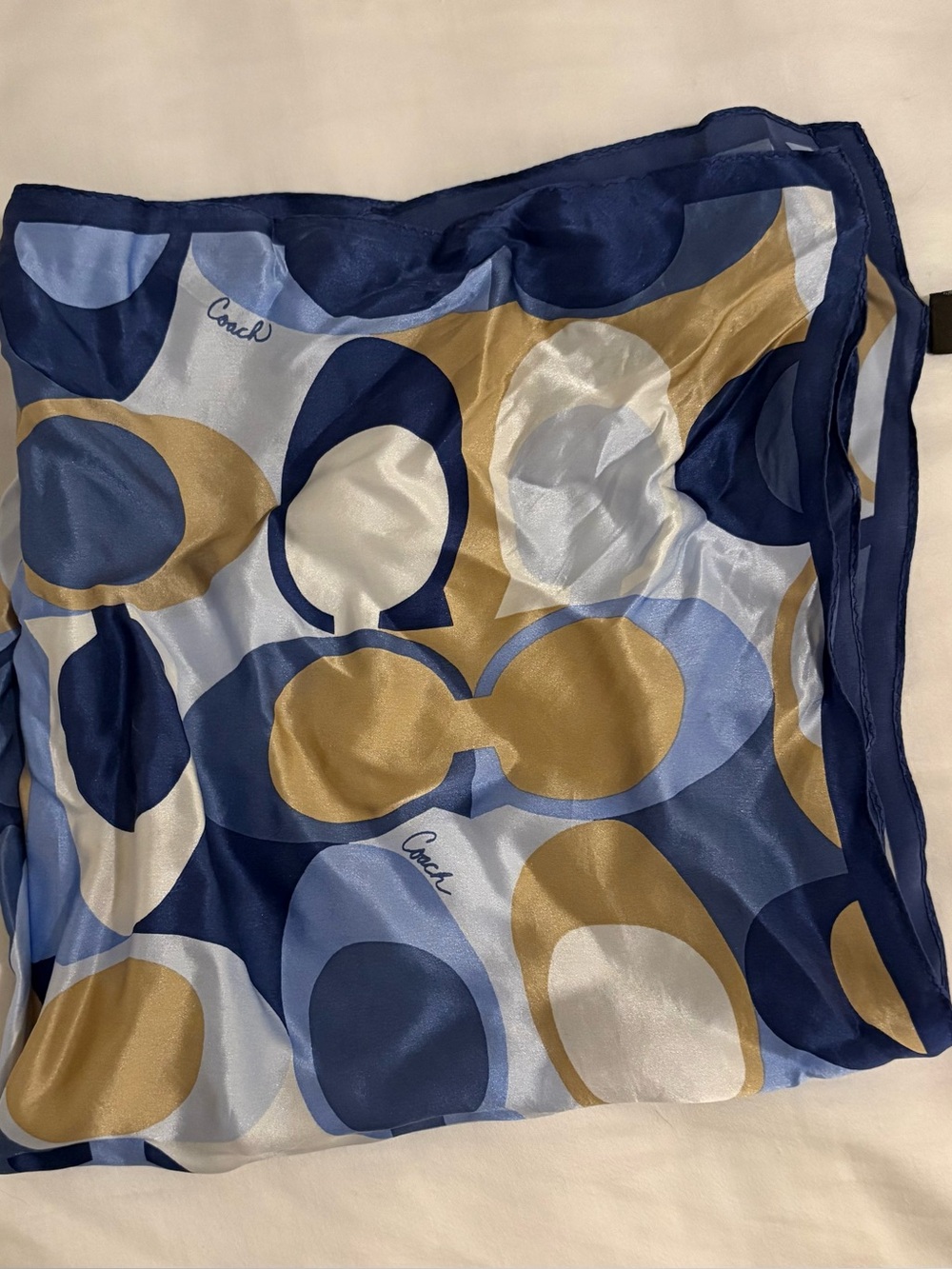 Coach vintage scarf